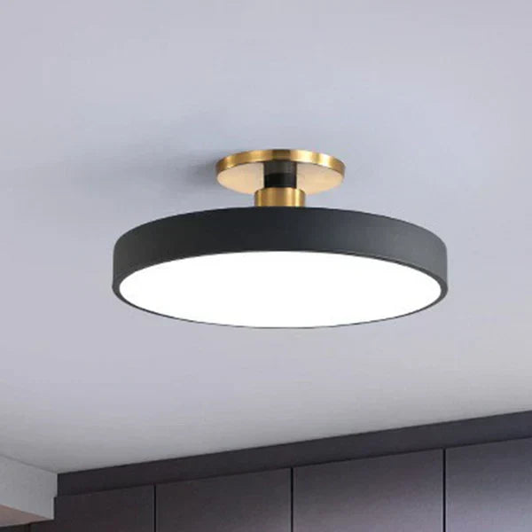 Minimalist Round LED Ceiling Light Nordic Flush Mount Lamp