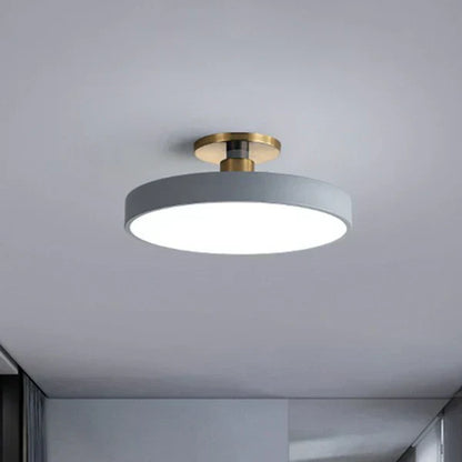 Minimalist Round LED Ceiling Light Nordic Flush Mount Lamp