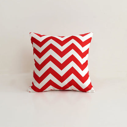 2 size options Stripes/Waving Outdoor Waterproof Pillow (With Insert) waterproof outdoor throw pillow, great for your outdoor furniture