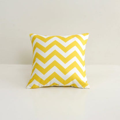 2 size options Stripes/Waving Outdoor Waterproof Pillow (With Insert) waterproof outdoor throw pillow, great for your outdoor furniture