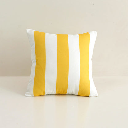 2 size options Stripes/Waving Outdoor Waterproof Pillow (With Insert) waterproof outdoor throw pillow, great for your outdoor furniture