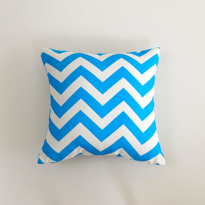 2 size options Stripes/Waving Outdoor Waterproof Pillow (With Insert) waterproof outdoor throw pillow, great for your outdoor furniture