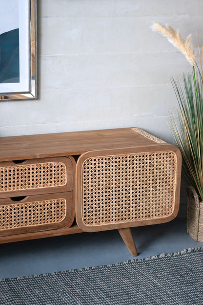 Teak Cabinet - Natural Wood / Brown