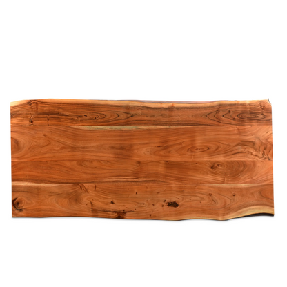 Solid wood live edge dining table