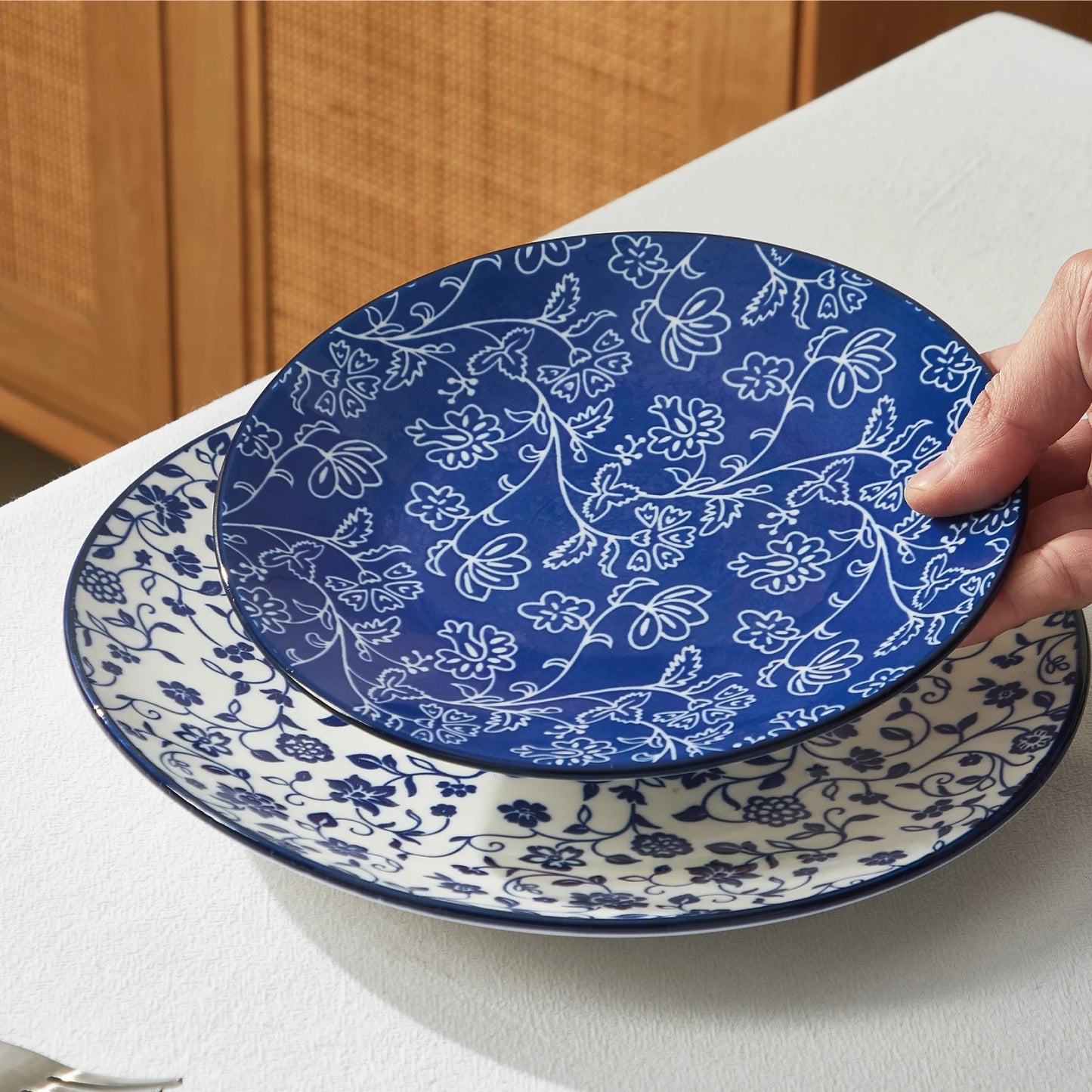 12-Piece Porcelain Dinnerware Set for 4