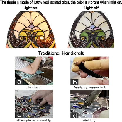 Tiffany Style Stained Glass Ceiling Light