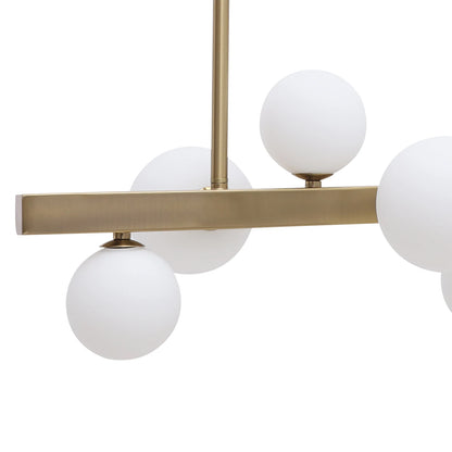 Modern Glass Globe Pendant Light Fixture
