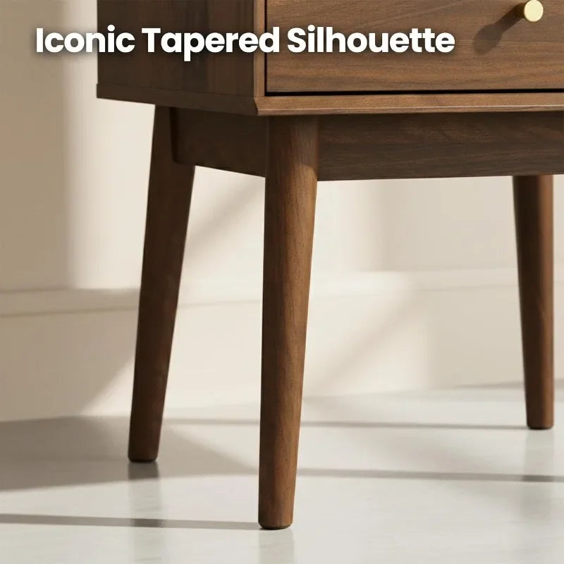 Mid-Century Nightstands Set of 2