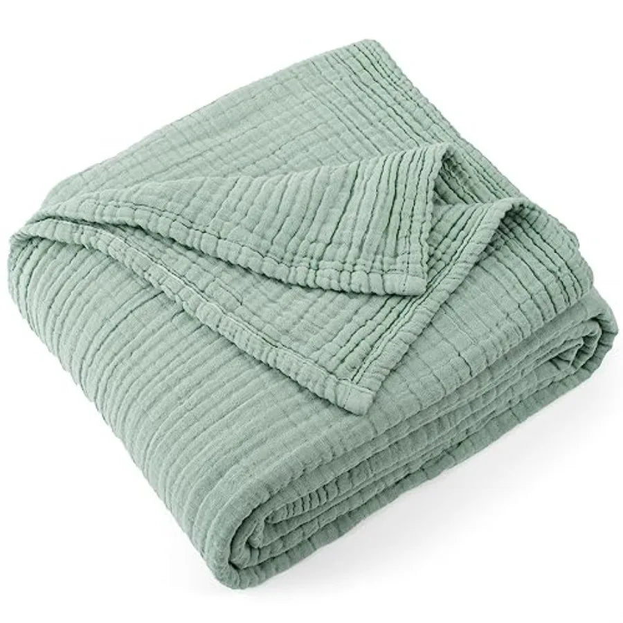 Four-Layer Cotton Muslin Blanket
