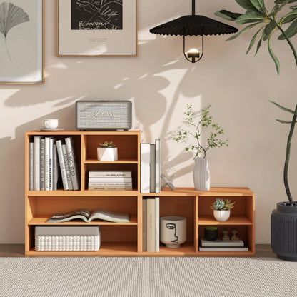 Mid Century Modular Storage Bookcase Cube