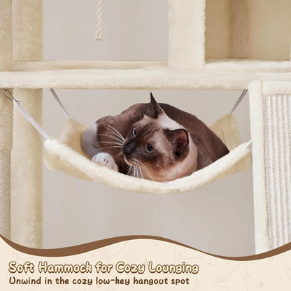 Extra-Large Multi-Level Cat Tree With Activity Zones