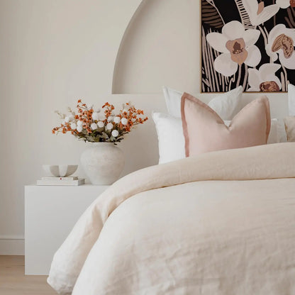 Sculptural Round Vase with Matte Textured Finish