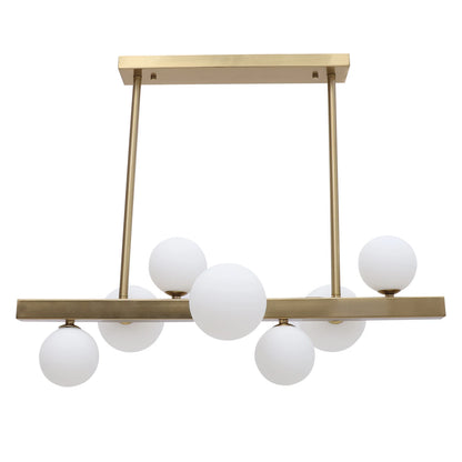 Modern Glass Globe Pendant Light Fixture