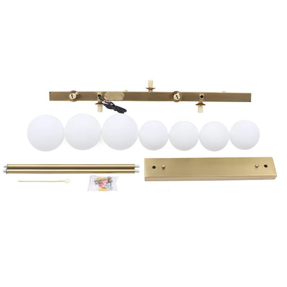 Modern Glass Globe Pendant Light Fixture