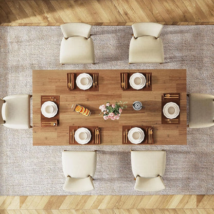 Large Tabletop Dining Table for 4-6