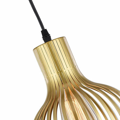 Modern Cage Pendant Light for Kitchen Island