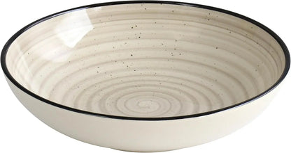 24-Piece Stoneware Dinnerware Set For Everyday Dining