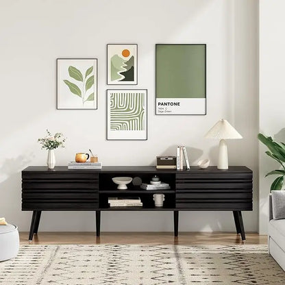 Mid-Century TV Stand with Storage