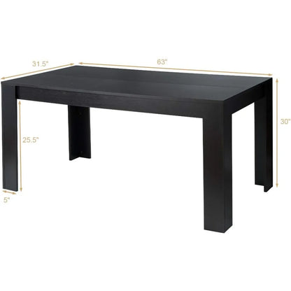 63” Counter Height Dining Table With Versatile Design