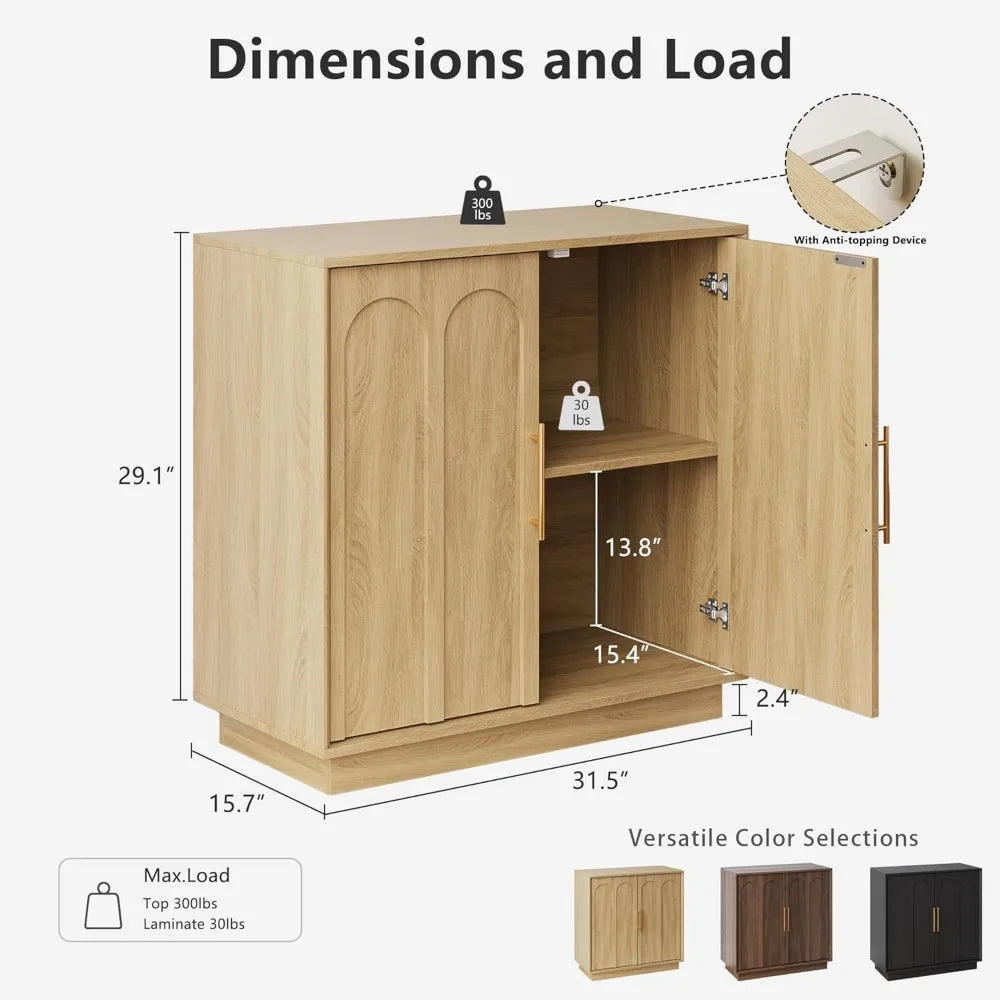Modern Sideboard Buffet Cabinet with Storage