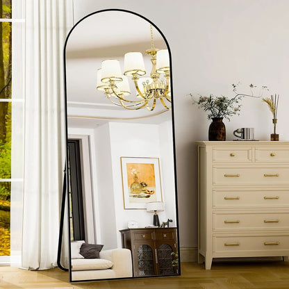 Arched Full-Length Floor Mirror
