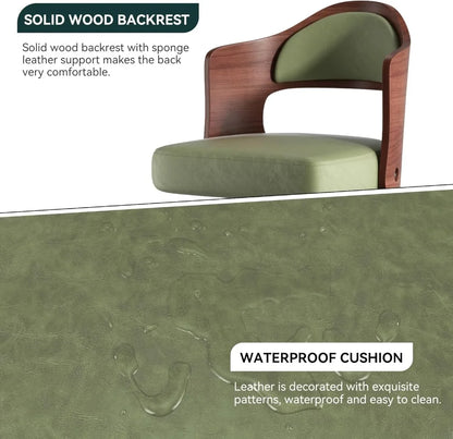 Adjustable Swivel Bar Stools (Set of 2)