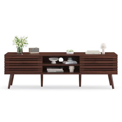 Mid-Century TV Stand with Storage