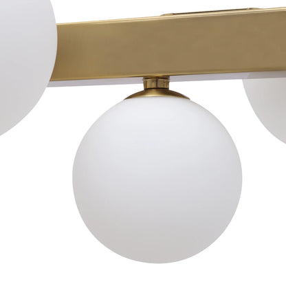 Modern Glass Globe Pendant Light Fixture