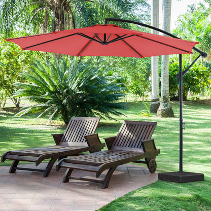 Adjustable Cantilever Umbrella with UV Protection