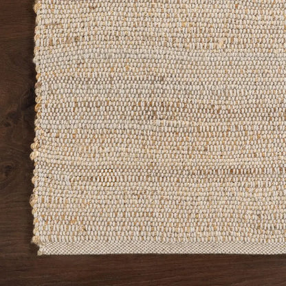 Handwoven Jute Blend Runner With Organic Texture