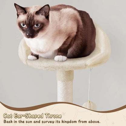 Extra-Large Multi-Level Cat Tree With Activity Zones