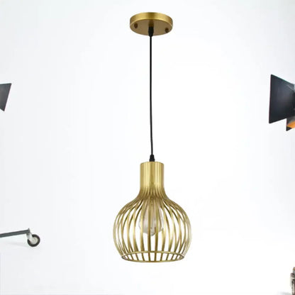 Modern Cage Pendant Light for Kitchen Island