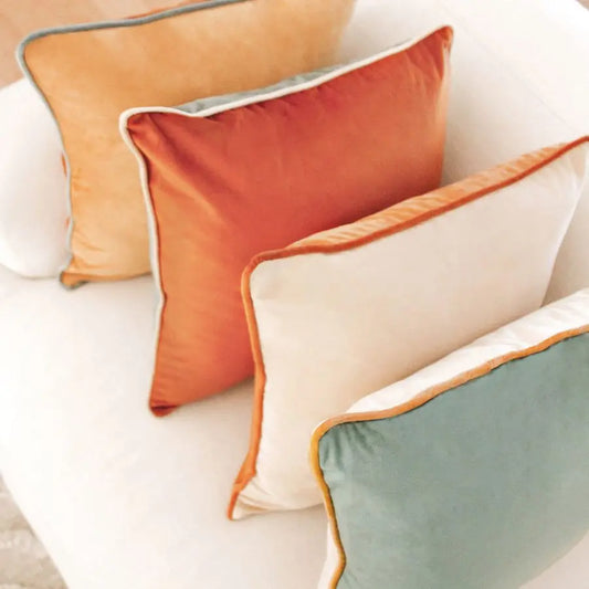 4-pack Modern Soft Velvet Throw Pillow Covers