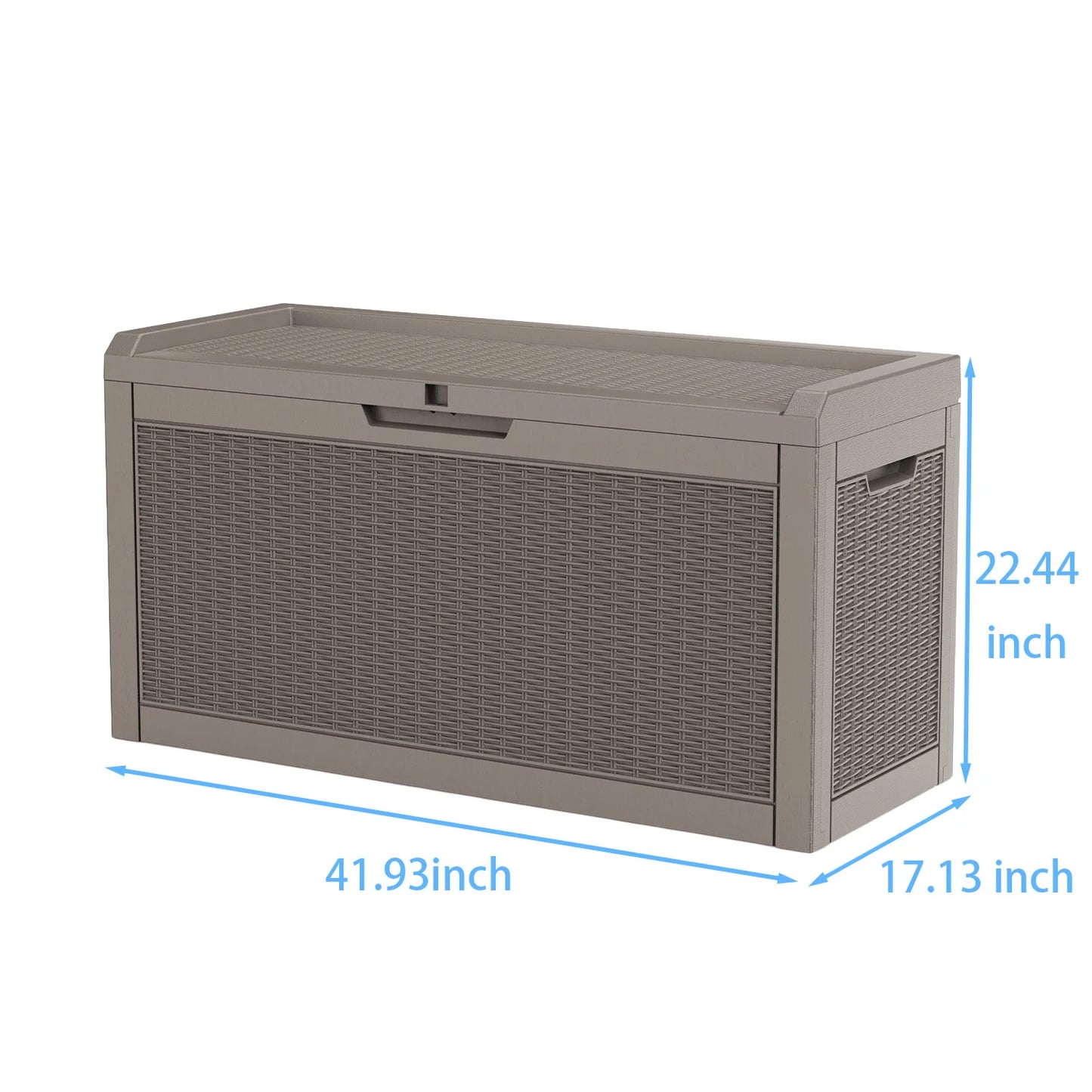 Spacious Weather-Resistant Outdoor Storage Deck Box