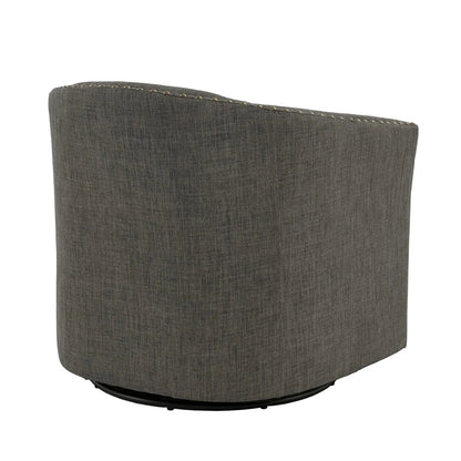 Swivel Barrel Accent Chair