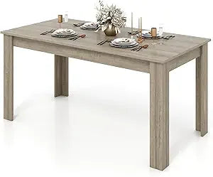 63” Counter Height Dining Table With Versatile Design