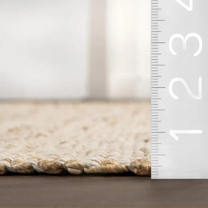 Handwoven Jute Blend Runner With Organic Texture