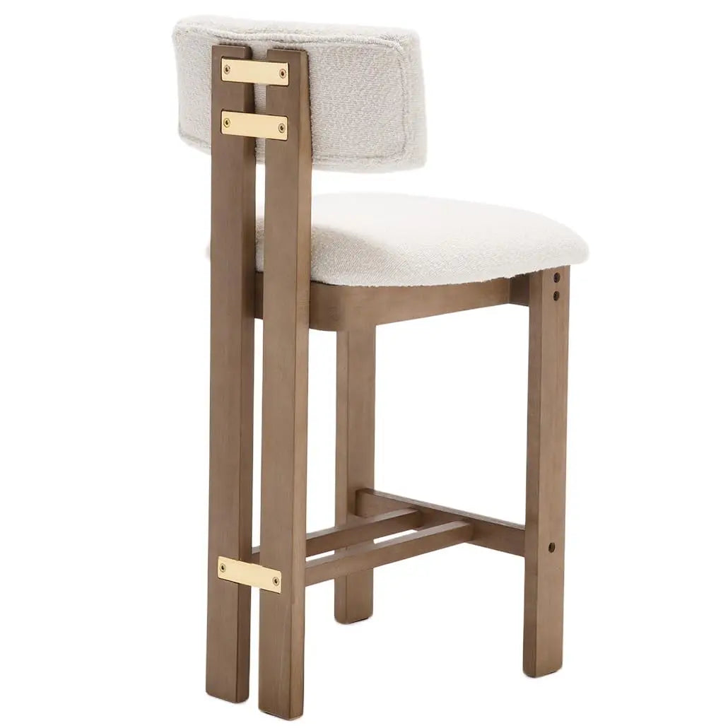 Sherpa Counter Height Bar Stools, Set of Four