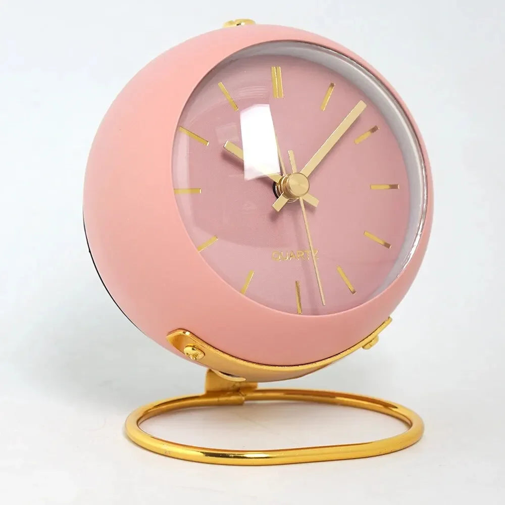 Nordic Minimalist Silent Alarm Clock