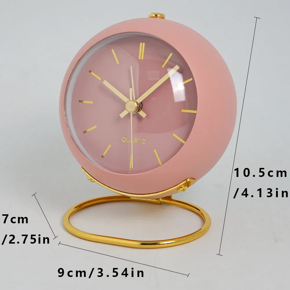 Nordic Minimalist Silent Alarm Clock