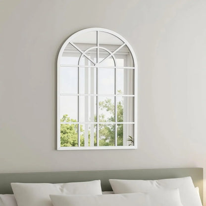 42” Arched Window Wall Mirror