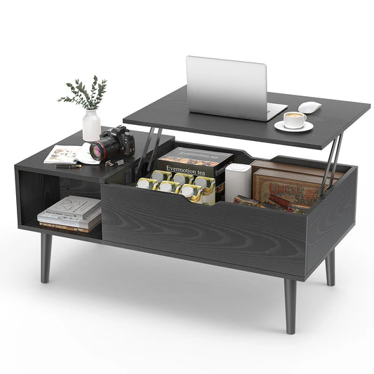 Modern Lift-Top Coffee Table with Storage
