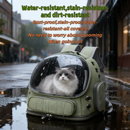Transparent Pet Carrier Breathable Backpack