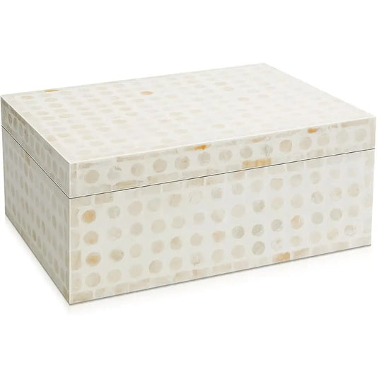 Handcrafted Mother of Pearl Decorative Box