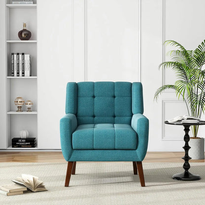 Modern PU Leather Accent Chair