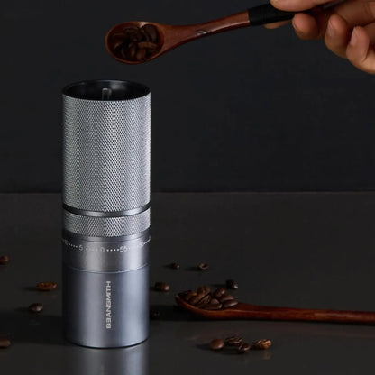 Precision Manual Coffee Grinder with Adjustable Burr System