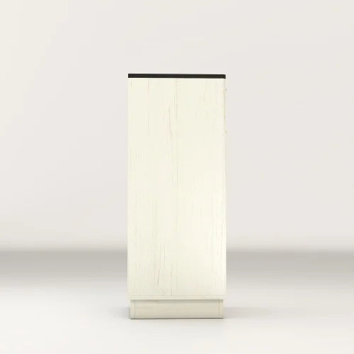 Hidden Trash Cabinet with Dual-Zone Storage Design