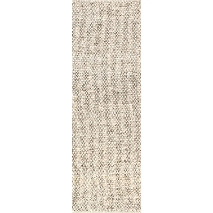 Handwoven Jute Blend Runner With Organic Texture