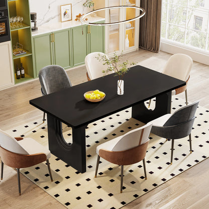 71" Modern Dining Table for 6 to 8 People