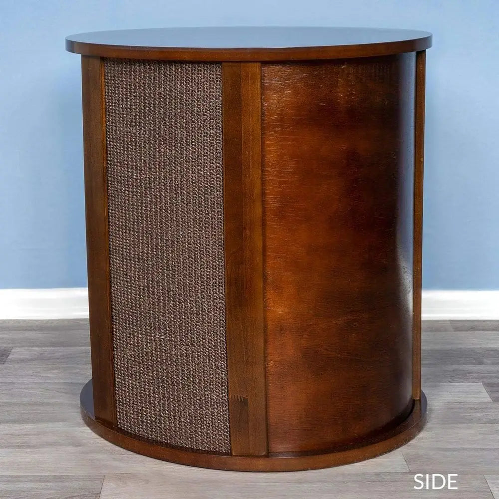 Cat Furniture End Table with Hidden Bed and Storage